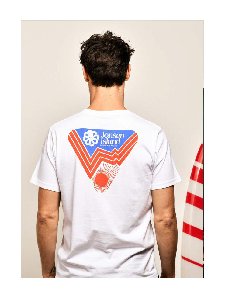 T-SHIRT CLASSIC SUNNY ALPS WHITE