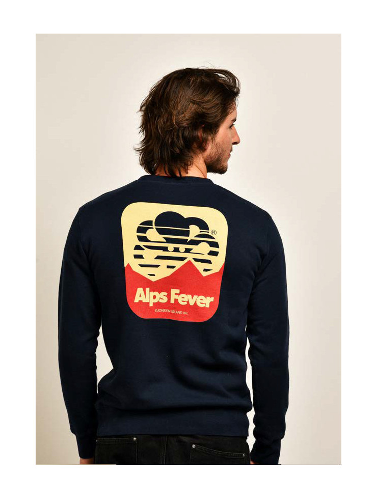 SWEAT-SHIRT CLASSIC GUSTAVO ALPS FEVER NAVY