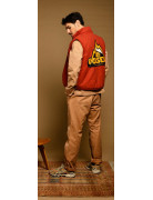 GILET SHERPA CAM ROUGE