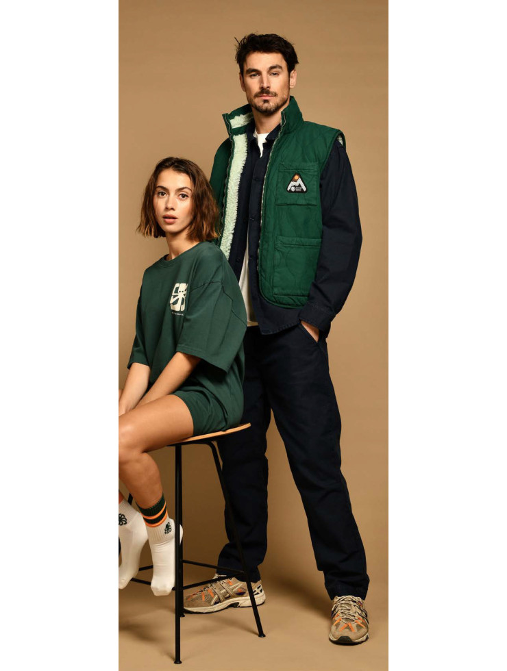Reversible Jacket Cam + Poker Rain Forest
