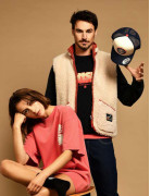 GILET SHERPA CAM ROUGE