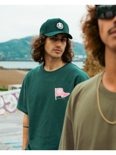 T-SHIRT CONFORT FLAG COLOR RAIN FOREST