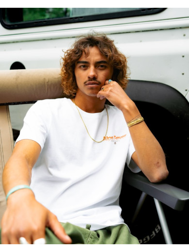 T-SHIRT CLASSIC ALPS FEVER WHITE