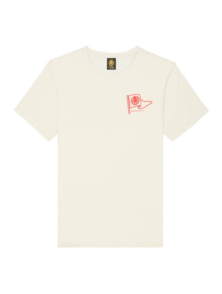 T-SHIRT CLASSIC FLAG COCONUT