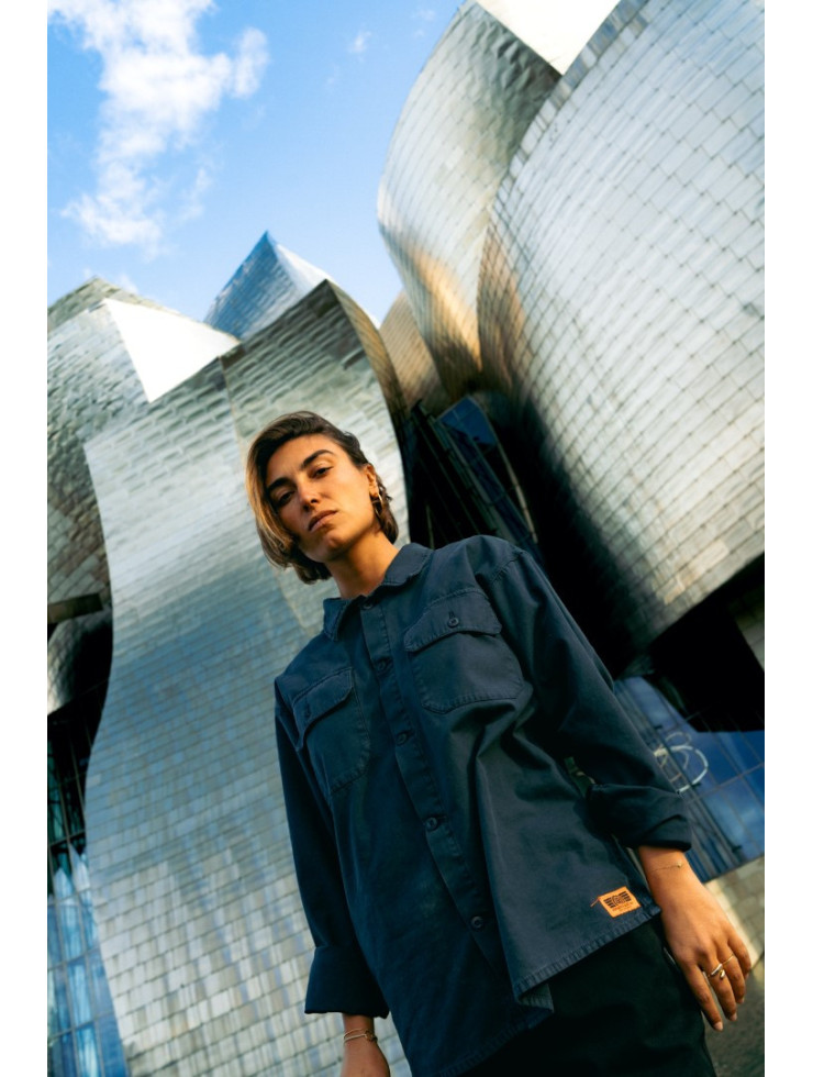 OVER SHIRT GAELLE POKER NAVY