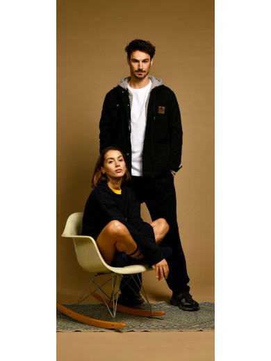 WORK JACKET SAVI LONA 100 BLACK