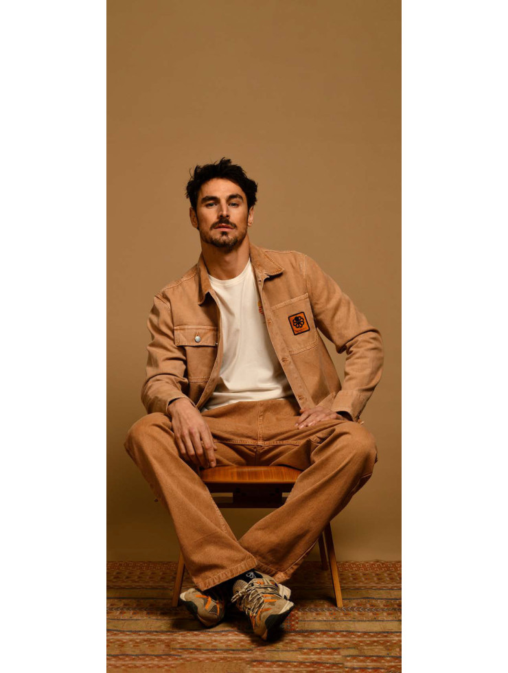 WORK JACKET SAVI LONA 100 TAN