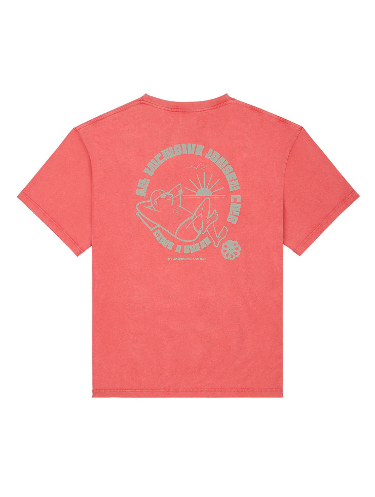T-SHIRT CONFORT ALL INCLUSIVE RED FADE OUT