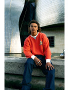 SWEAT-SHIRT CONFORT GUSTAVO BIGROCK RED FADE OUT