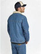 VESTE SHERPA JEAN RISA WASHED