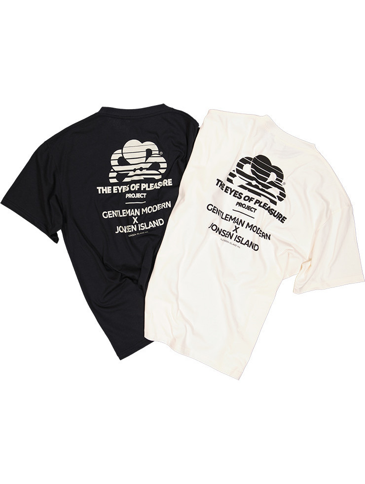 T-SHIRT CONFORT GENTLEMAN MODERN x JONSEN BLK