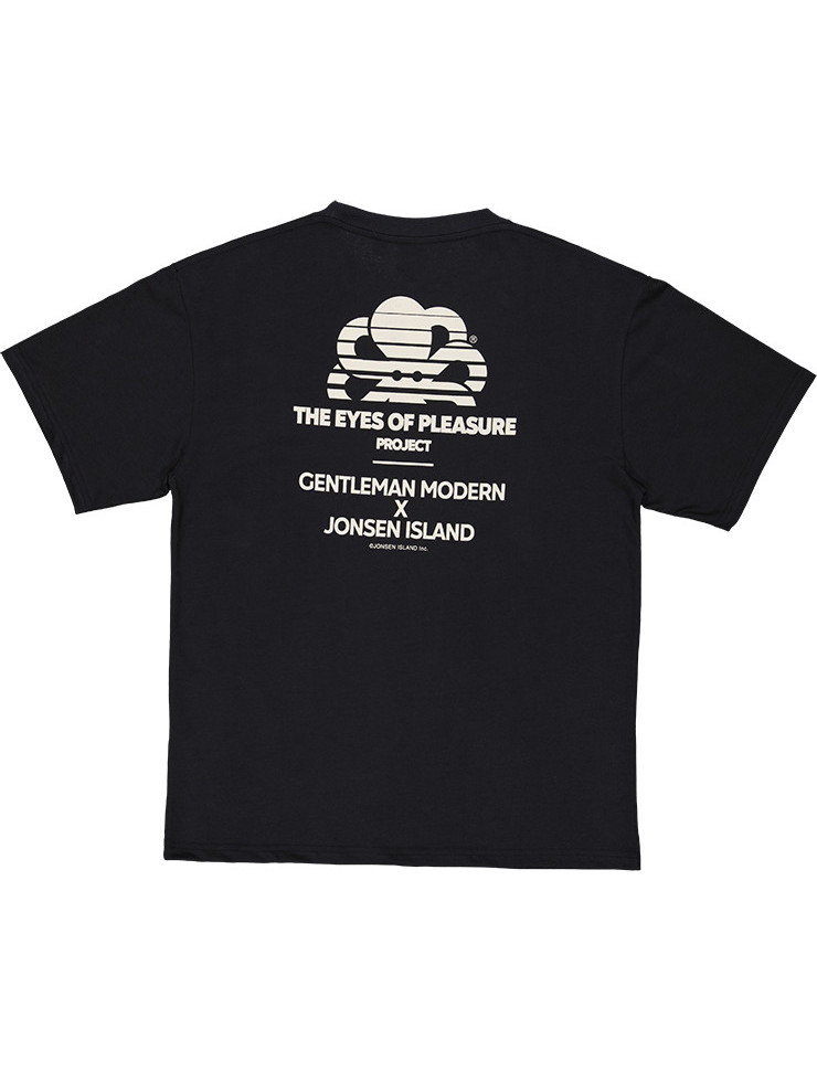 T-SHIRT CONFORT GENTLEMAN MODERN x JONSEN BLK