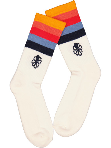 CHAUSSETTES NIGHT SUNRISE WHITE
