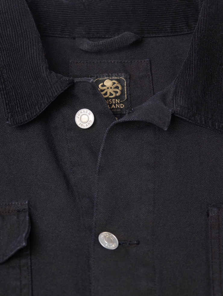 WORK JACKET SAVI LONA 100 BLACK