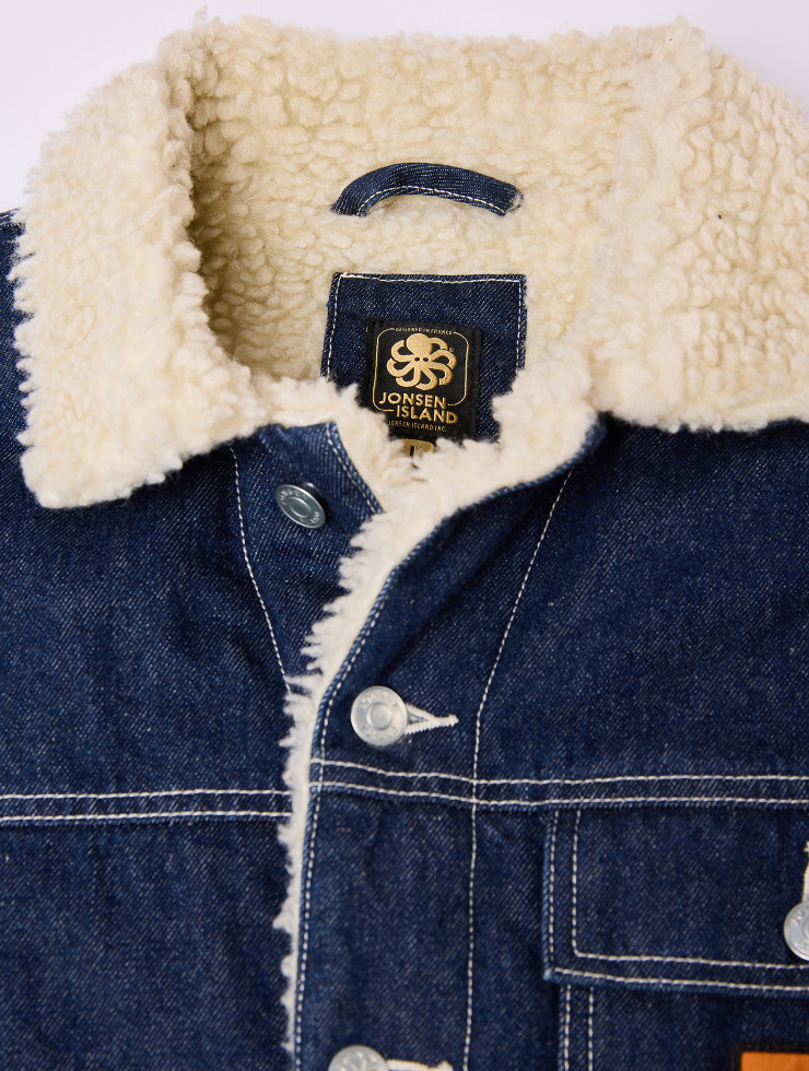 VESTE SHERPA JEAN RISA...