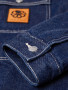 VESTE SHERPA JEAN RISA DENIM BRUT