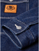 VESTE SHERPA JEAN RISA DENIM BRUT