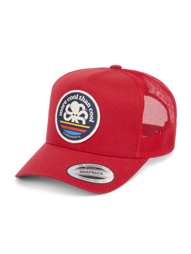 TRUCKER MORE COOL  RED
