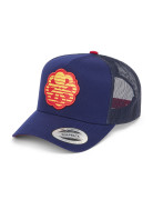 TRUCKER FLOWER 3  FAMOUS NAVY