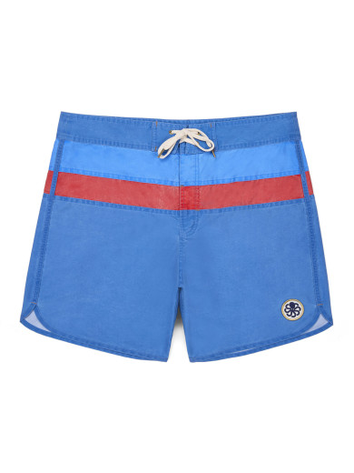 BOARDSHORT JON 1 STRIPE  BLUE