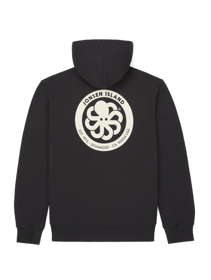 SWEAT HOODIE ZIPPE AUTHENTIC DIAMOND BLACK