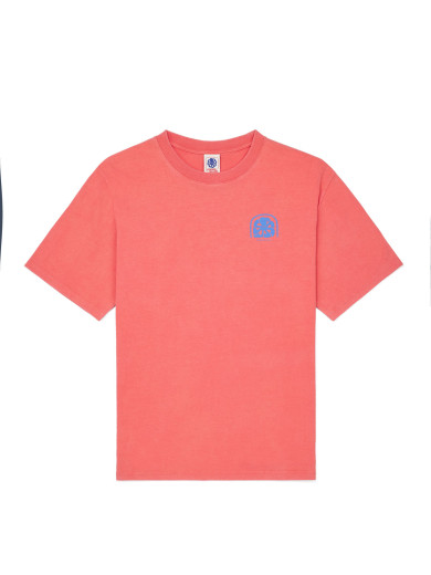 T-SHIRT CONFORT FAT LETTERS RED F/O