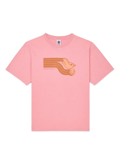 T-SHIRT CONFORT FAST BIRD PINK F/O