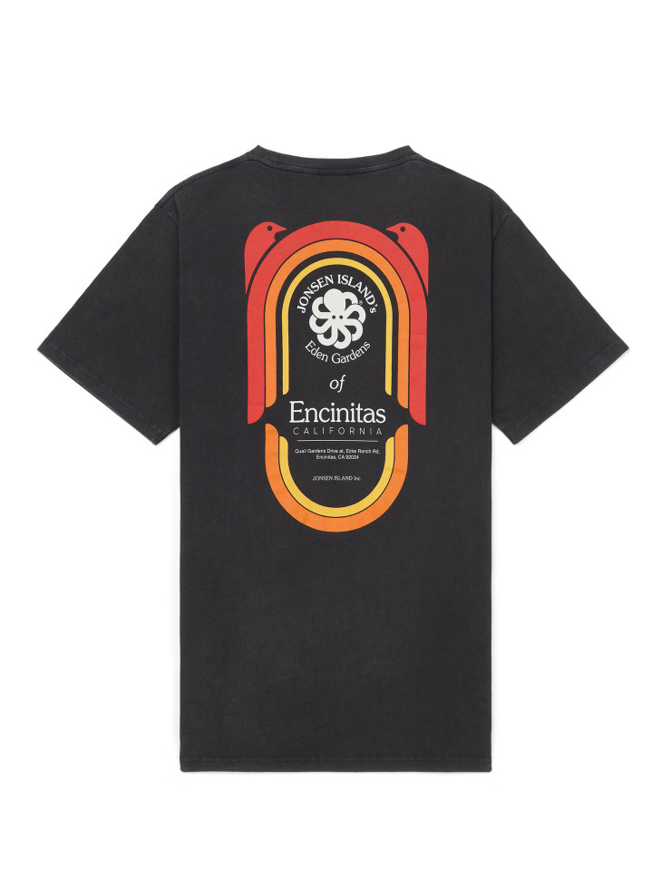 T-SHIRT CLASSIC ENCINITAS BLACK F/O