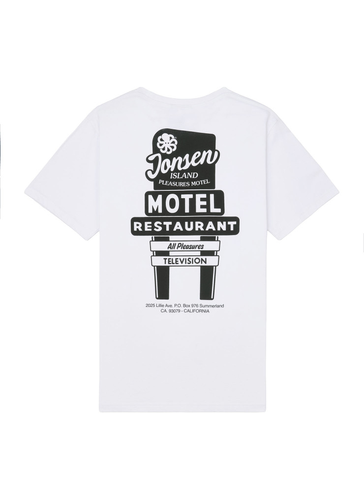 T-SHIRT CLASSIC MOTEL WHITE