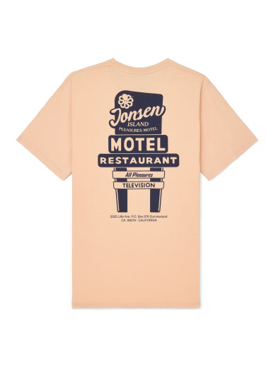 T-SHIRT CLASSIC MOTEL PEACH F/O