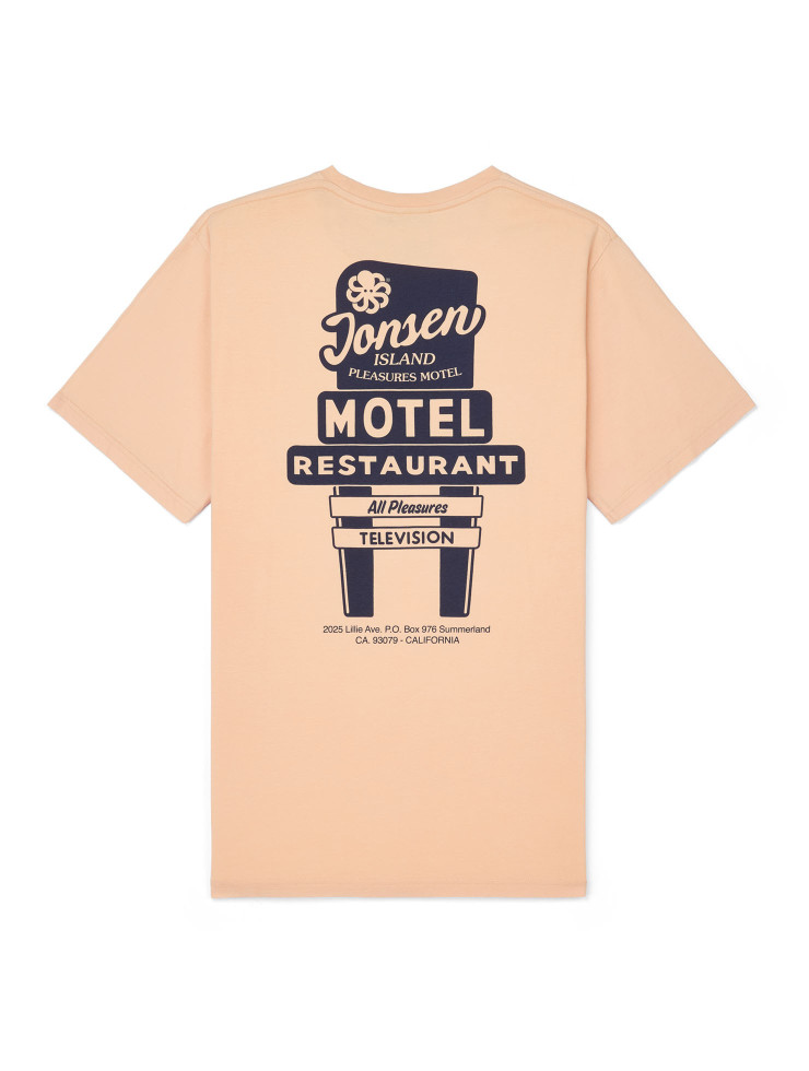 T-SHIRT CLASSIC MOTEL PEACH F/O