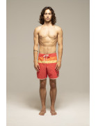 BOARDSHORT JON 1 STRIPE  RED