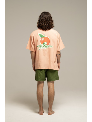 CHEMISE SUMMER SHIRT  PEACH