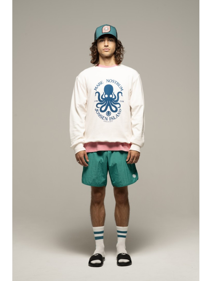 SWEAT GUSTAVO CLASSIC MARE NOSTRUM COCONUT