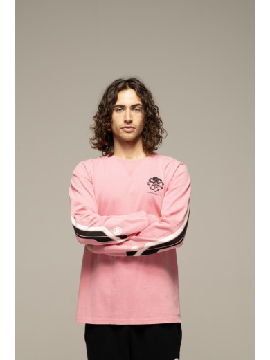 T-SHIRT LONG SLEEVES  TRUCKING PINK F/O