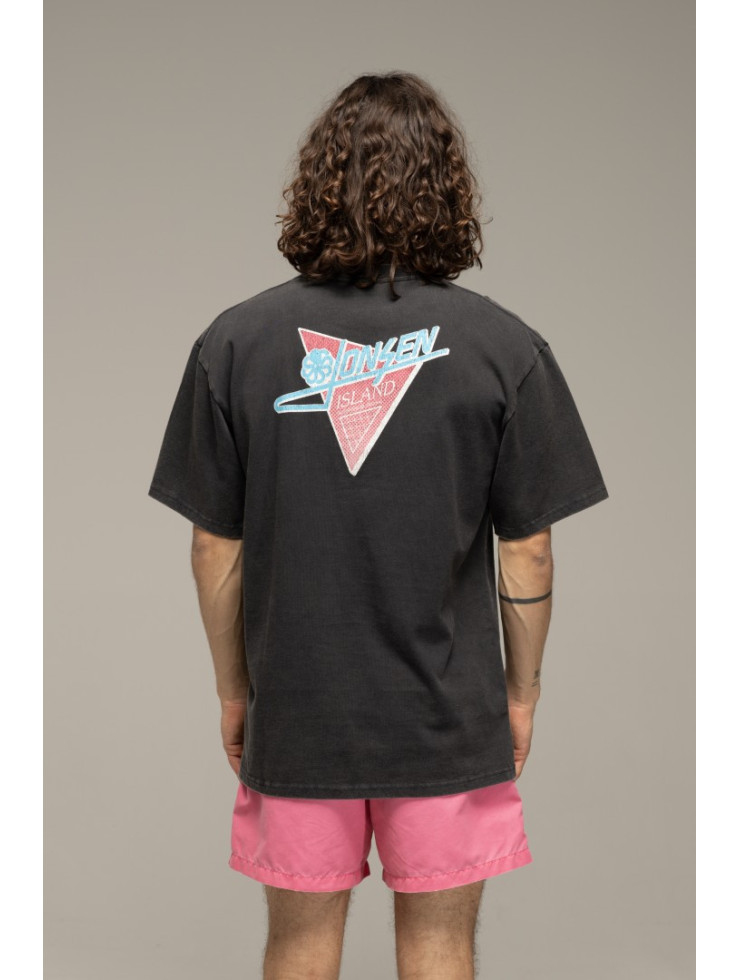 T-SHIRT CONFORT LAGUNA BLACK F/O