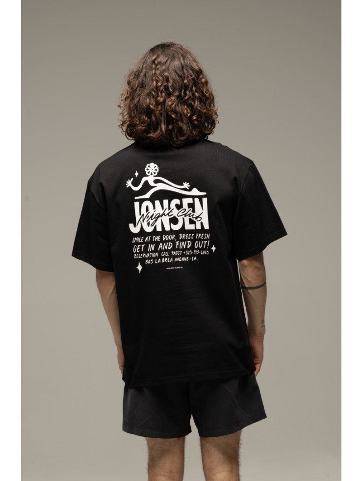 T-SHIRT CONFORT JIGGY BLACK