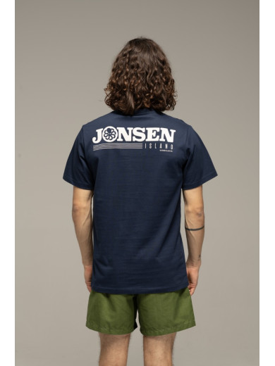 T-SHIRT CLASSIC POCKET MERCURY NAVY