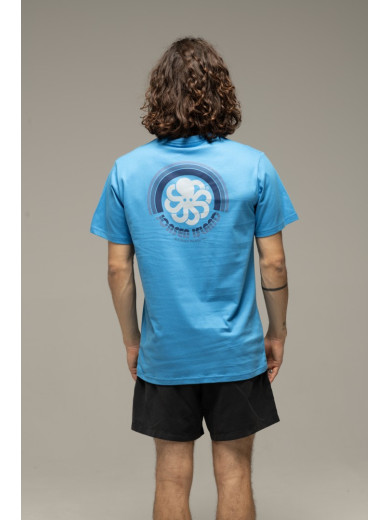 T-SHIRT CLASSIC RAINBOW BLUE