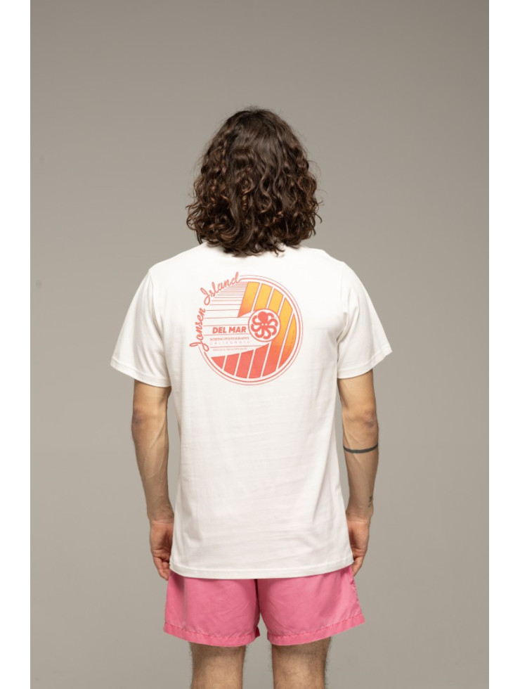 T-SHIRT CLASSIC DEL MARE COCONUT