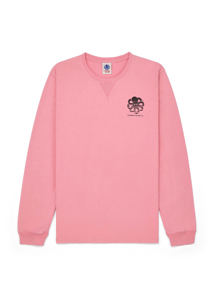SWEAT GUSTAVO CLASSIC AUTHENTIC COEUR PINK F/O