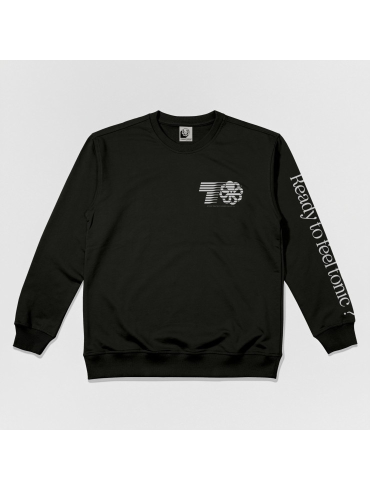 SWEAT-SHIRT CLASSIC GUSTAVO TONIC x JONSEN NOIR
