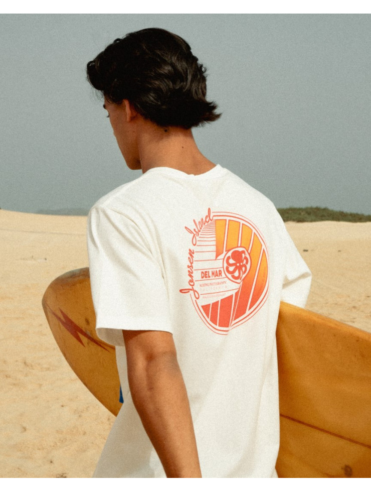 T-SHIRT CLASSIC DEL MARE COCONUT