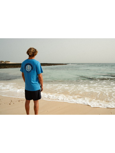 T-SHIRT CLASSIC RAINBOW BLUE