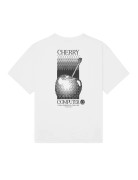 T-SHIRT CONFORT CHERRY WHITE