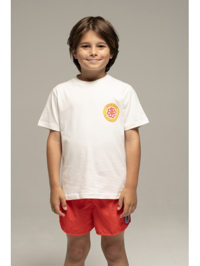 T-SHIRT CLASSIC KID AUTHENTIC COCONUT