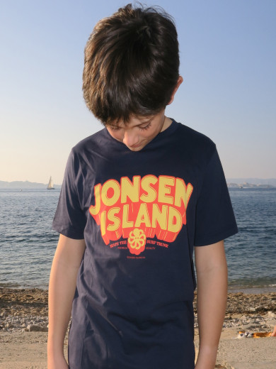 T-SHIRT CLASSIC KID SKATE NAVY