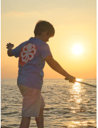 T-SHIRT CLASSIC KID BIG 3D BLUE