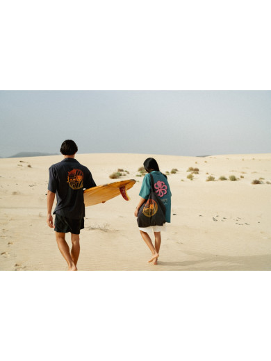 GRAND SAC DE PLAGE BLACK FADED