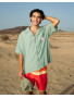 BOARDSHORT JON 1 STRIPE  RED